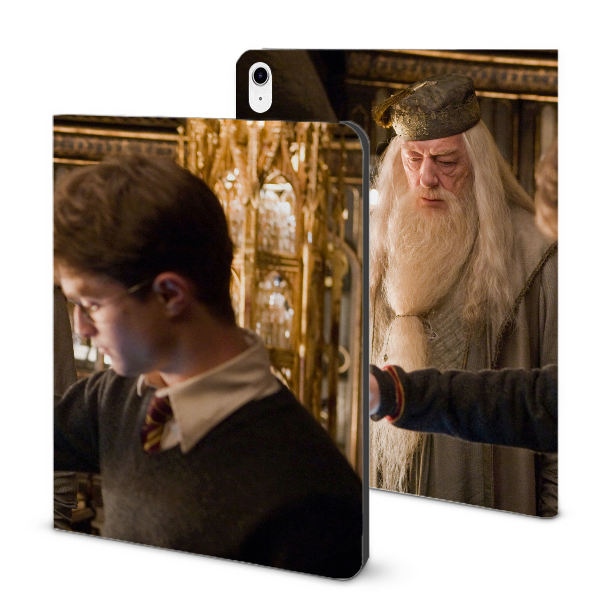 （画像用） Harry Potter ハリー・ポッターシリーズ IPad ケース ブック型 PUレザー TPU 耐衝撃 軽量 薄型 ペン収納なし 全面保護 IPad 各モデル対応